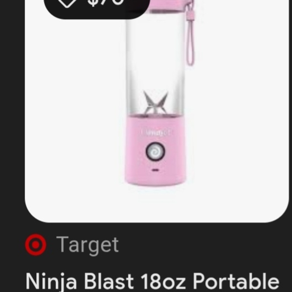 Pink Portable Blender - Picture 5 of 5